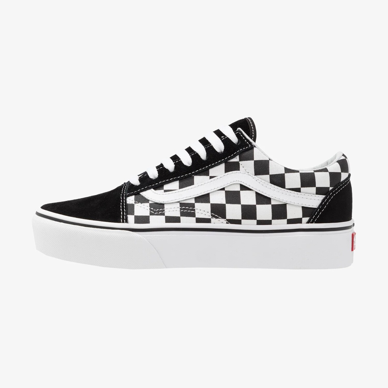 Кроссовки Vans Ua Old Skool Platform, черный/белый