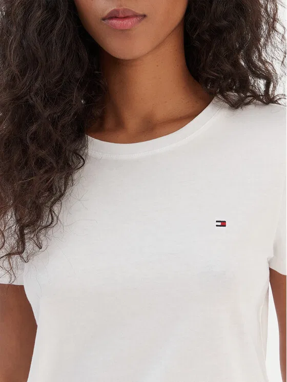 Футболка regular fit Tommy Hilfiger, белый — фото 4