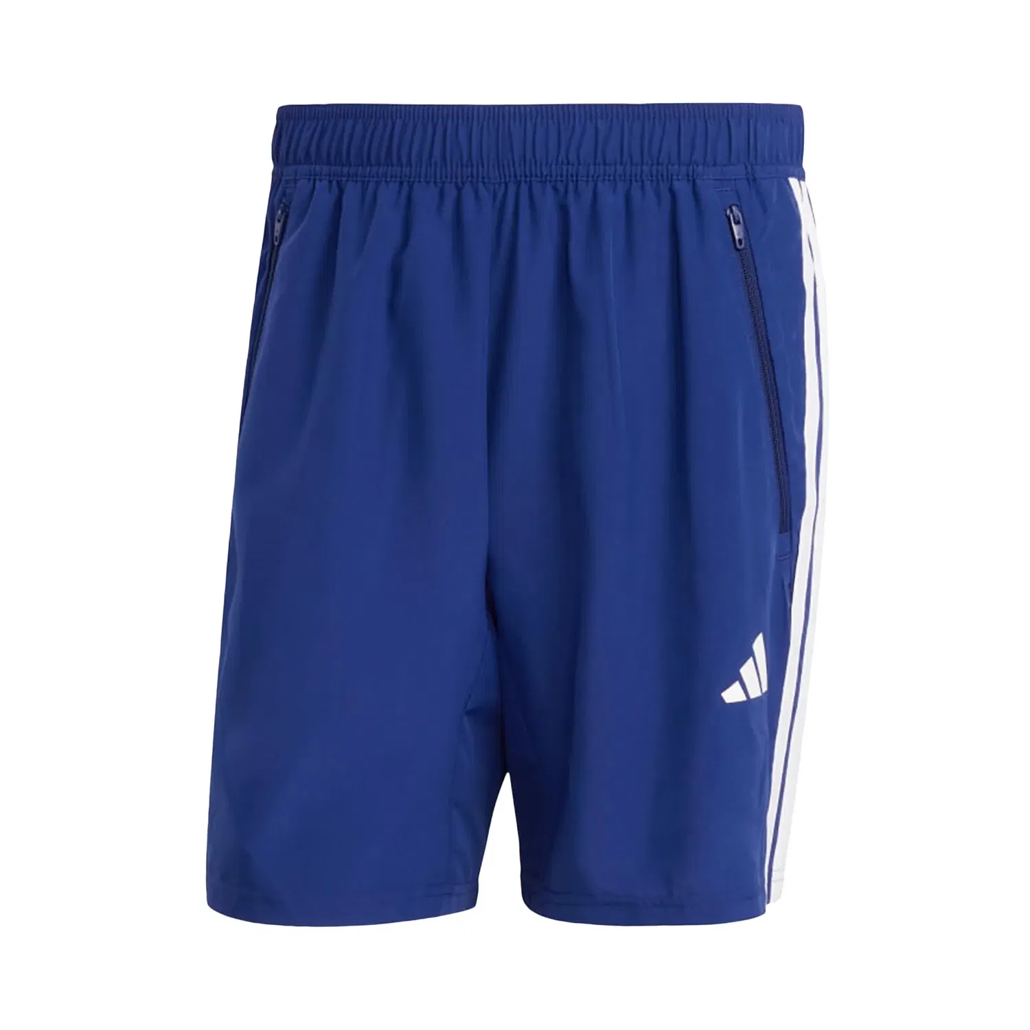 Тканые шорты Adidas Essentials с тремя полосками, синий