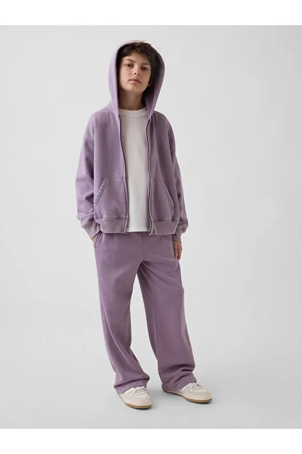 Детские спортивные штаны для мальчиков прямого кроя Gap, Purple-000