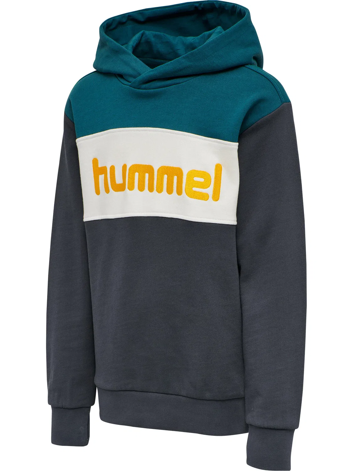 Детское худи с длинным рукавом Hmlmorten Hoodie Hummel, Berlinerblau — фото 4