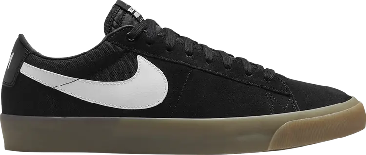 

Кроссовки Nike Zoom Blazer Low Pro GT SB 'Black Gum', черный