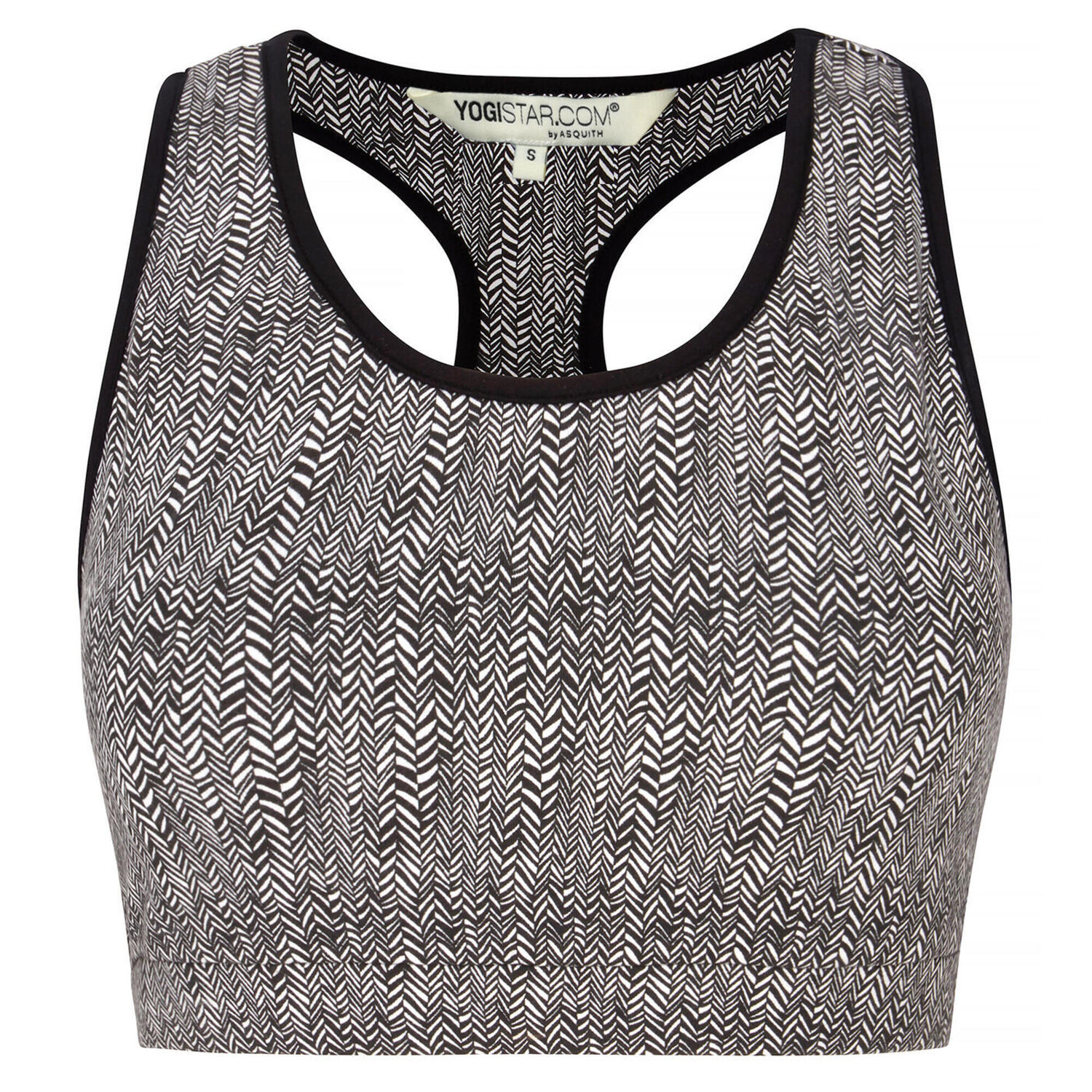

YOGISTAR Balance Yoga Bra - елочка, Серый