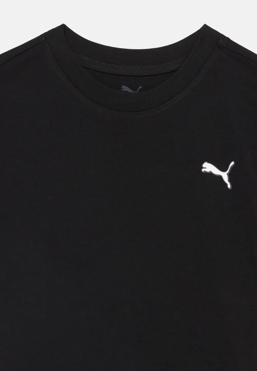 Унисекс футболка свободного кроя с принтом Puma, Black — фото 3