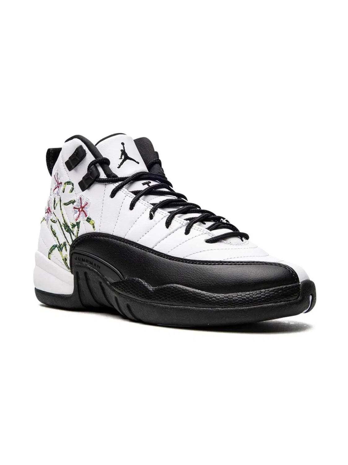 Кроссовки Air Jordan 12 "Floral", белый — фото 2