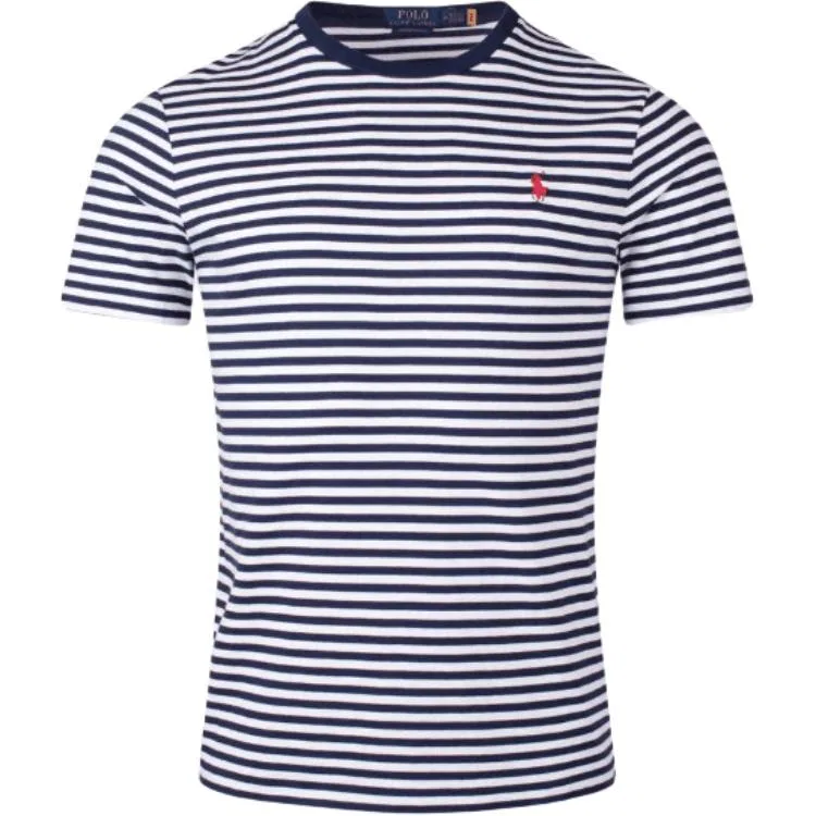 Мужская футболка с круглым вырезом Marine Blue Polo Ralph Lauren