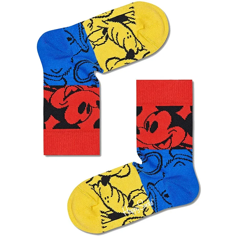Носки Cherry Mickey Happy Socks, мультиколор