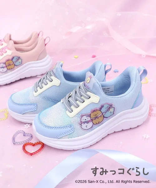Детские кроссовки с принтом Sumikko Gurashi RUGGEDWORKS, Sax Blue