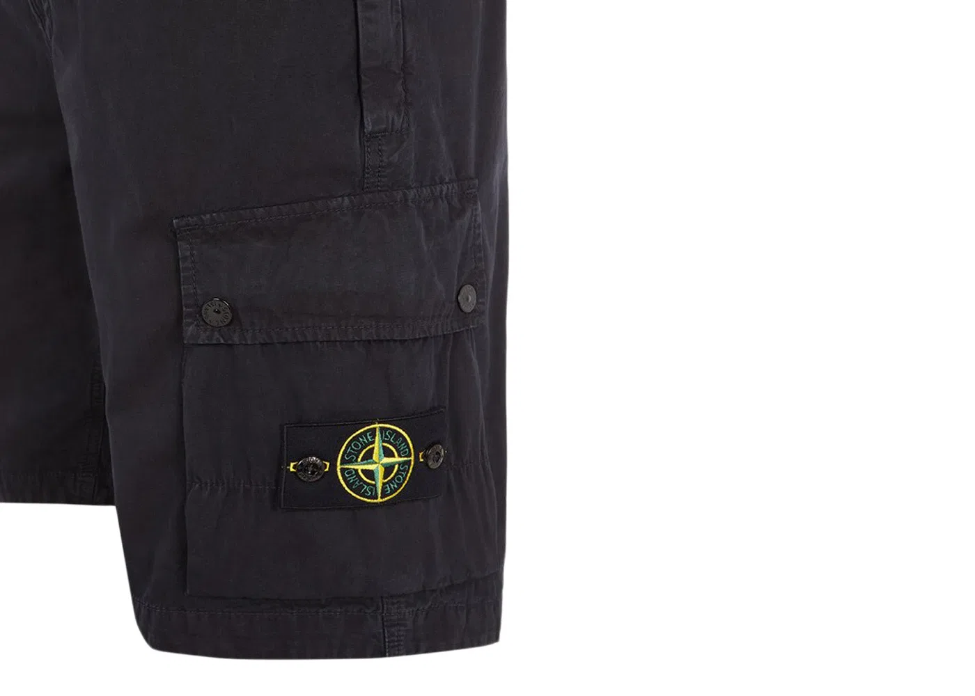 Мужские шорты-карго с длиной до колена Stone Island, Navy Blue — фото 2