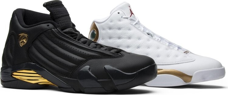 

Кроссовки Air Jordan 13/14 Retro Defining Moments Pack, разноцветный