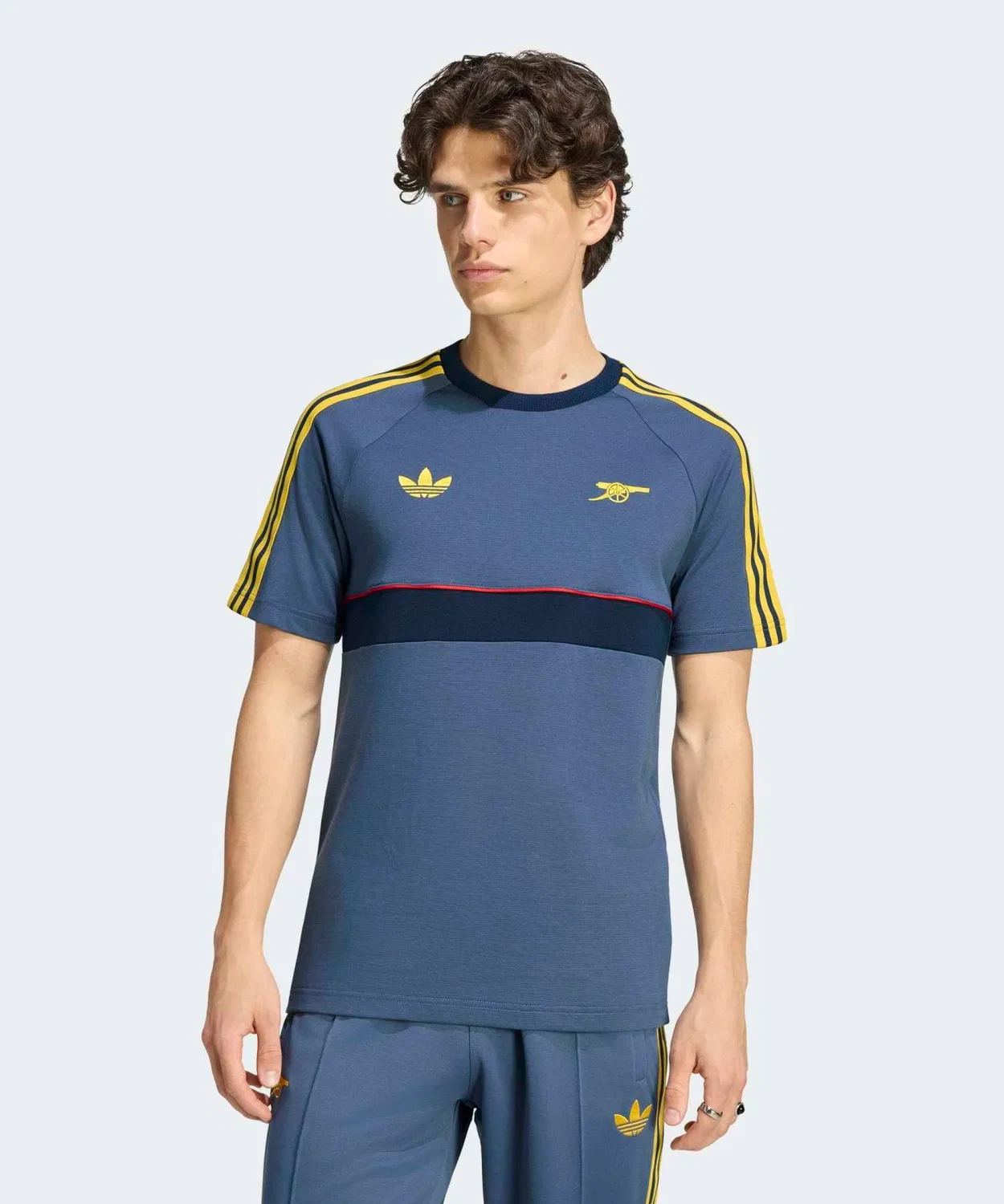 Мужская футболка с длинным рукавомс принтом Arsenal FC OG T-Shirt Adidas, Blue