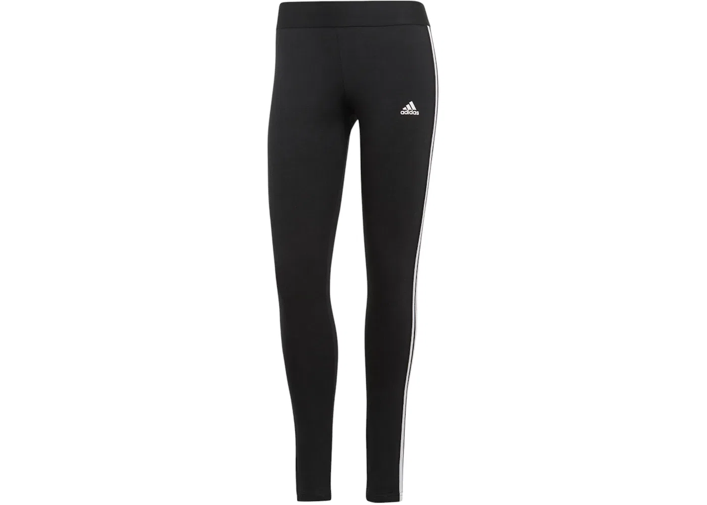 Женские леггинсы с логотипом Adidas, Black/White