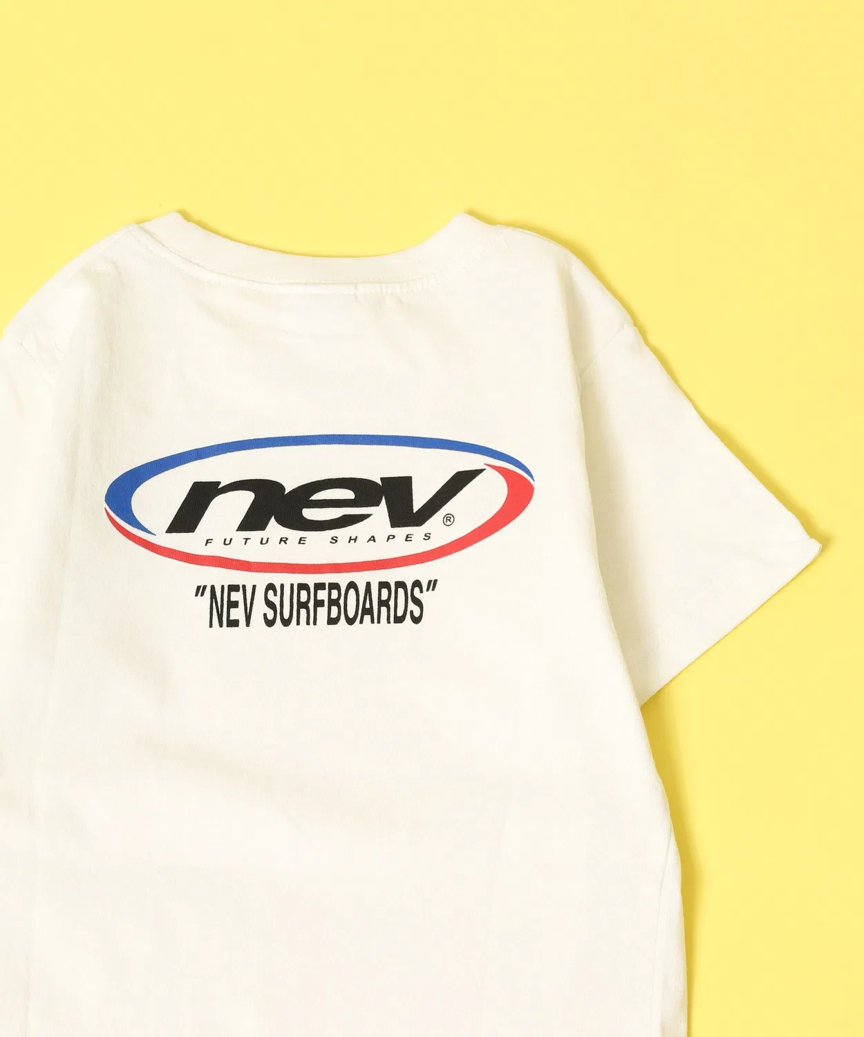Детская футболка с принтом NEVSURF FUNALIVE, Off White