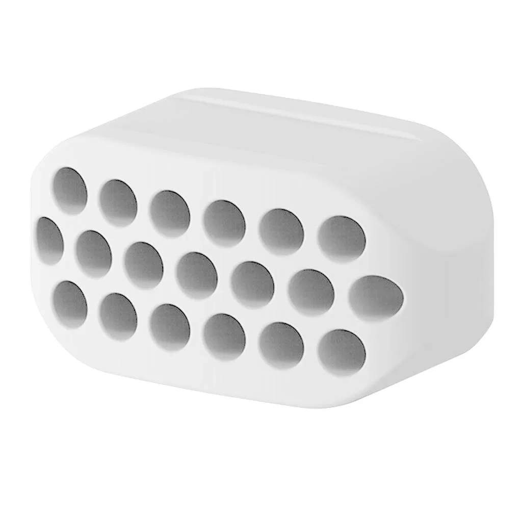 Тренажер для челюсти Silicone, Courtieyeardceastea, 1 шт, 3x1.5 см, White — фото 3