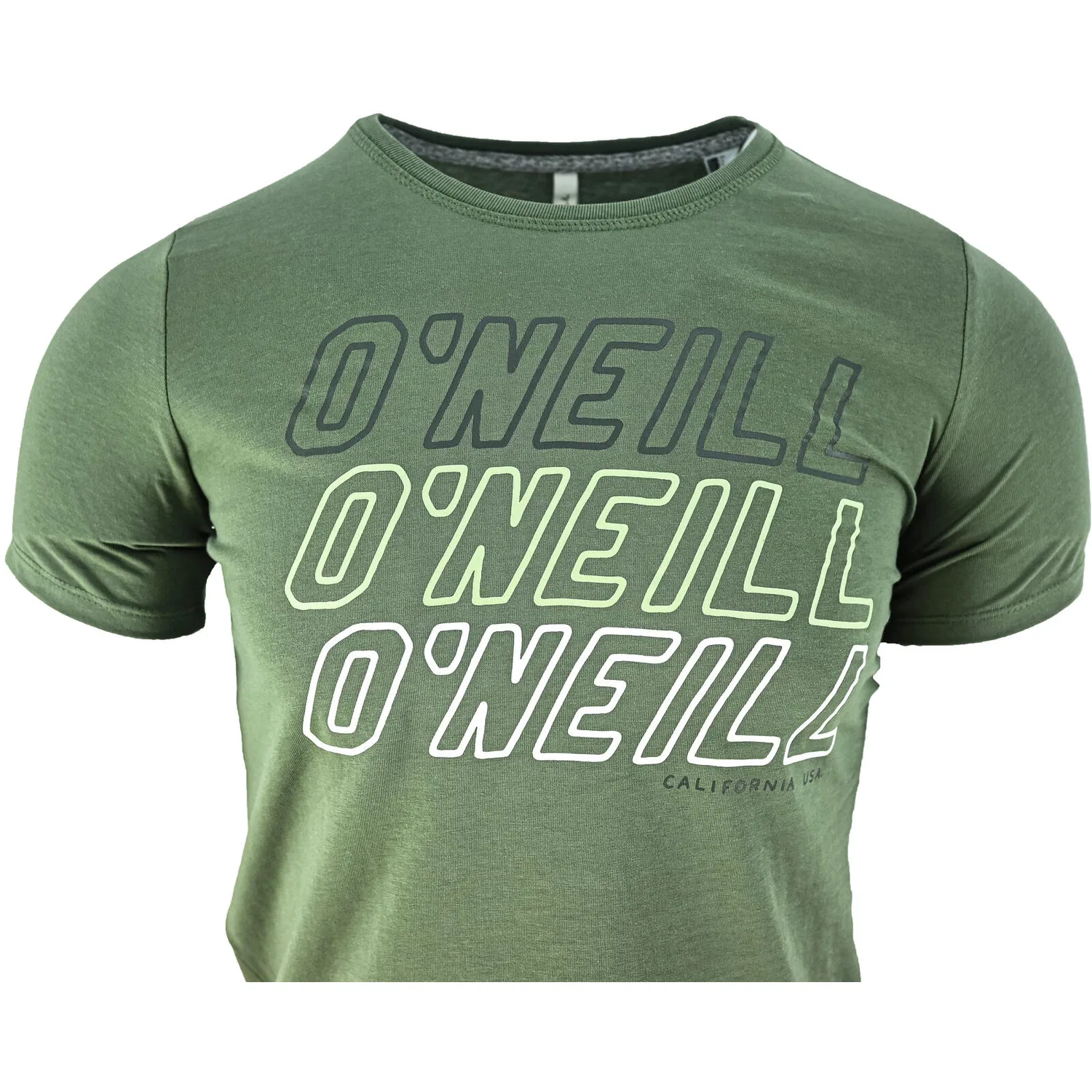 Детская хлопковая футболка O'Neill LB All Year SS, Grun — фото 4