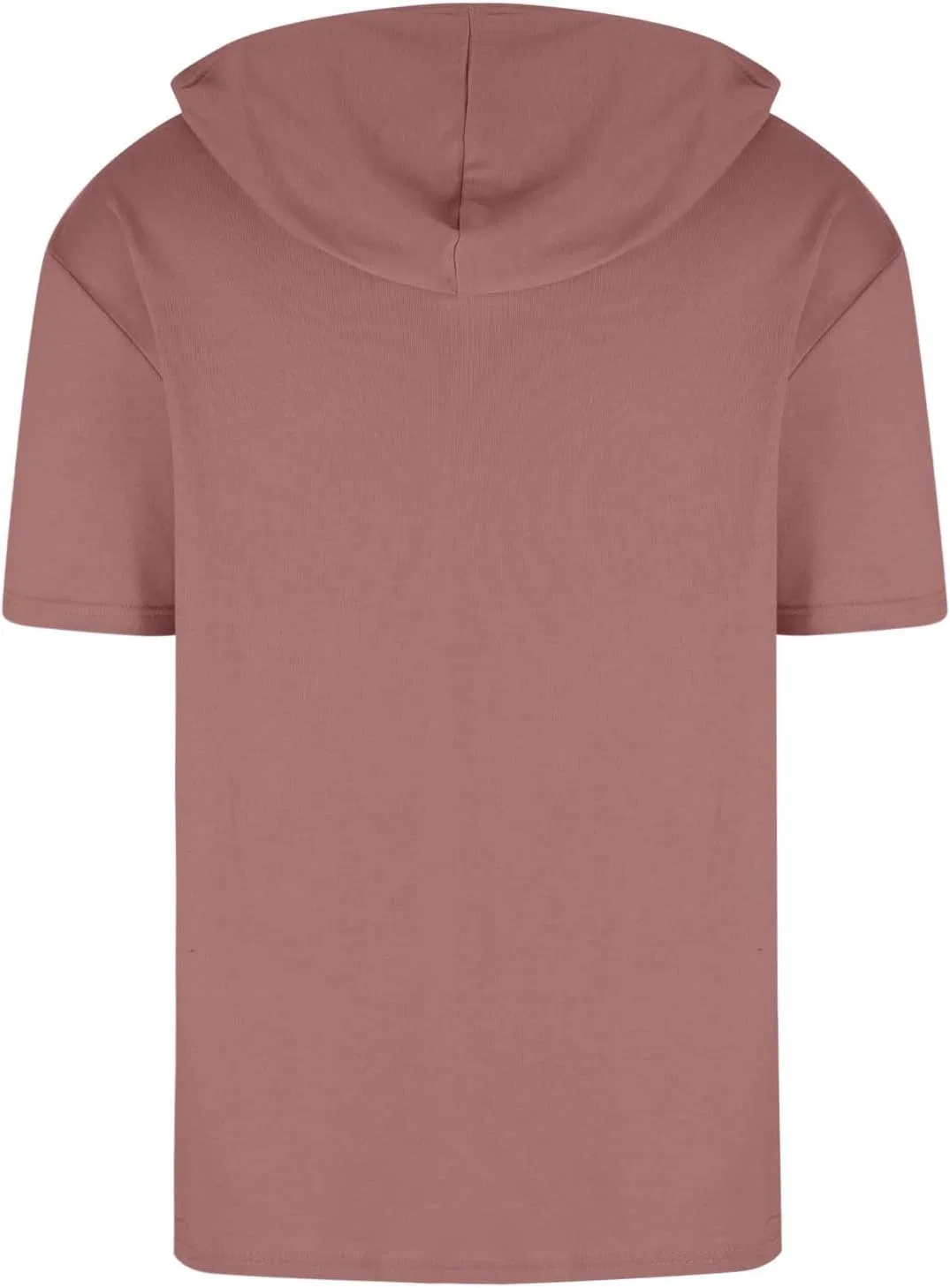 Мужская свободная футболка с капюшоном Athletic Hoodie, Pink — фото 3