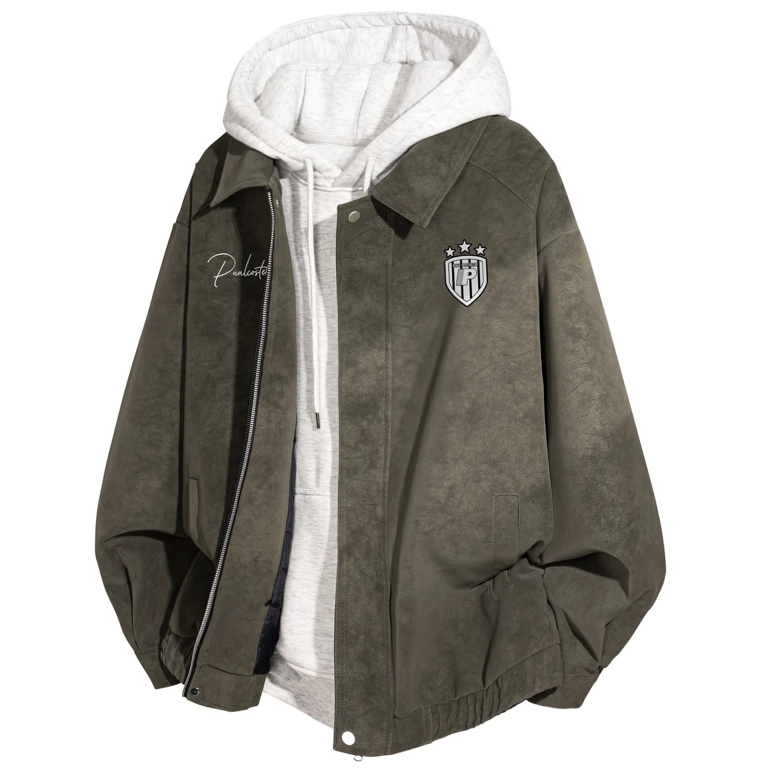 Детское пальто с воротником Army Green (Single Jacket) Paul Costelloe