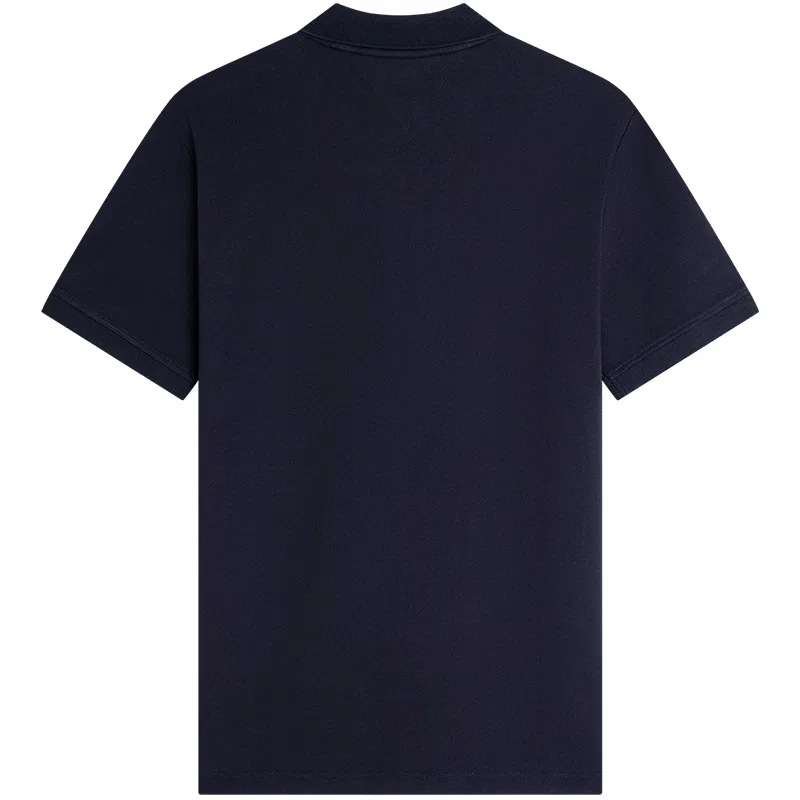 Поло moderate fit, Tommy Hilfiger, Obsidian Black — фото 4