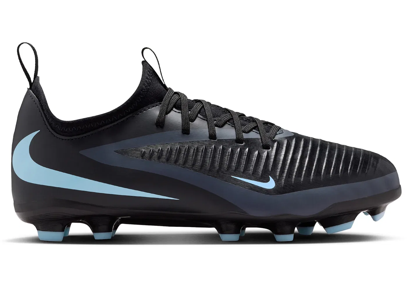 Детские бутсы Nike Phantom 6 Low Academy MG Shadow Pack, Black/Black