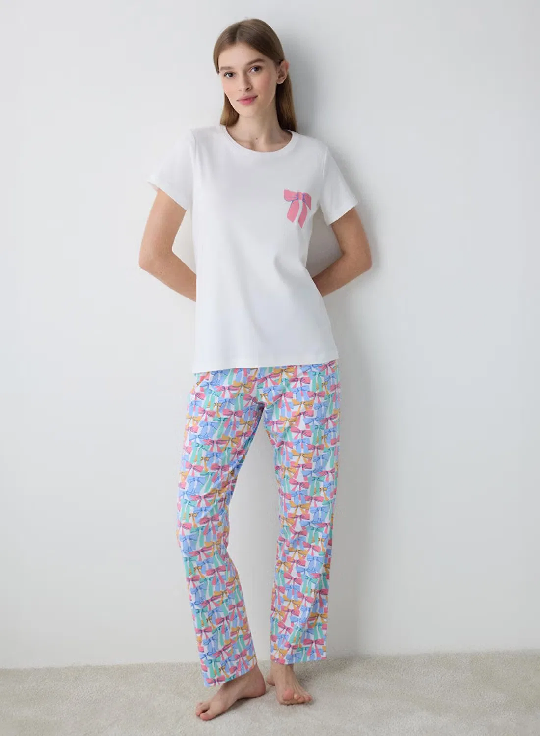 Комплект пижамный с бантами Colored Bows Penti, микс