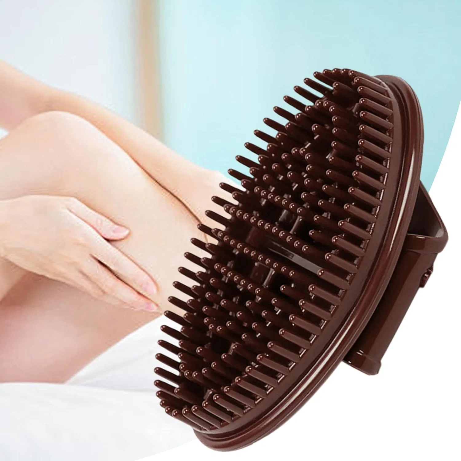 Массажная щетка для тела Meridian Brush, Generisch, 14.5x8.6x4.3 см, 82 г — фото 2