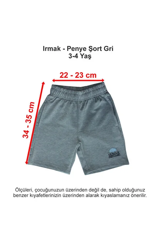 Детские шорты для девочек хлопковые Irmak, Gri