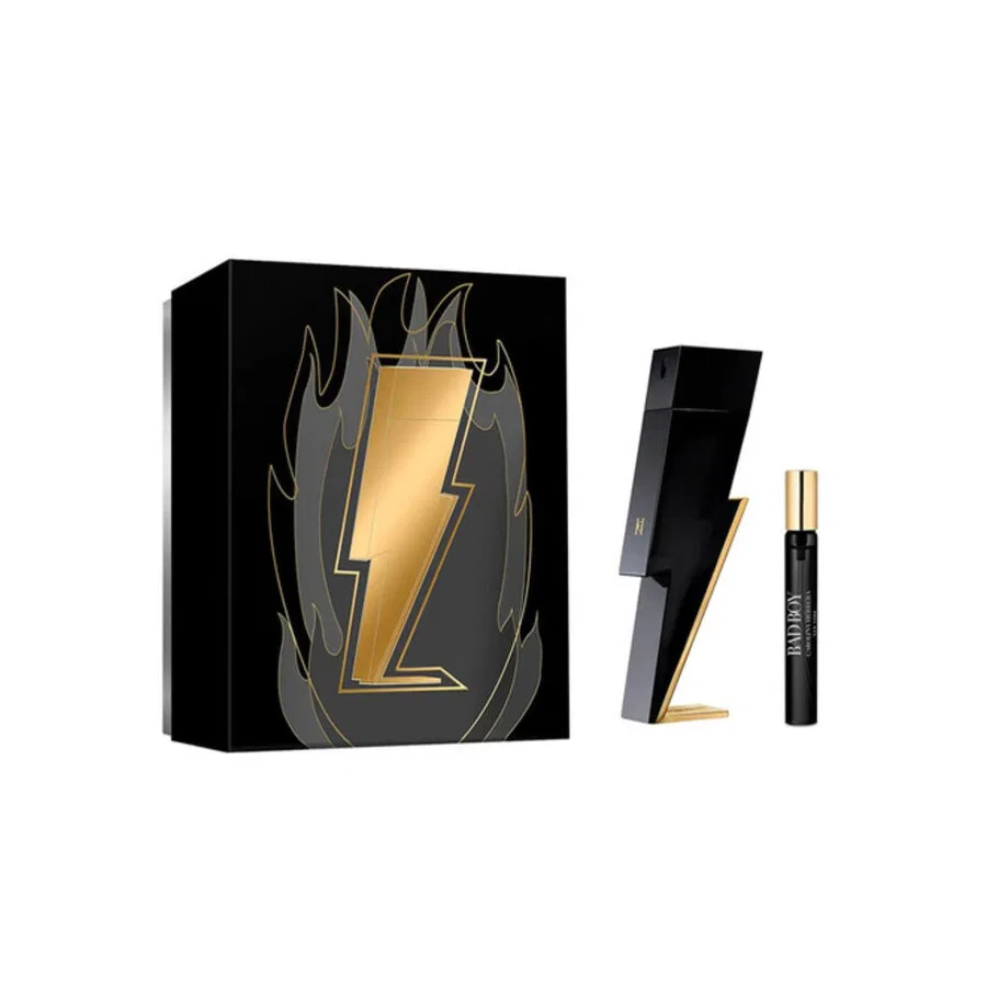 Набор туалетной воды Carolina Herrera Bad Boy, 100 мл и 10 мл