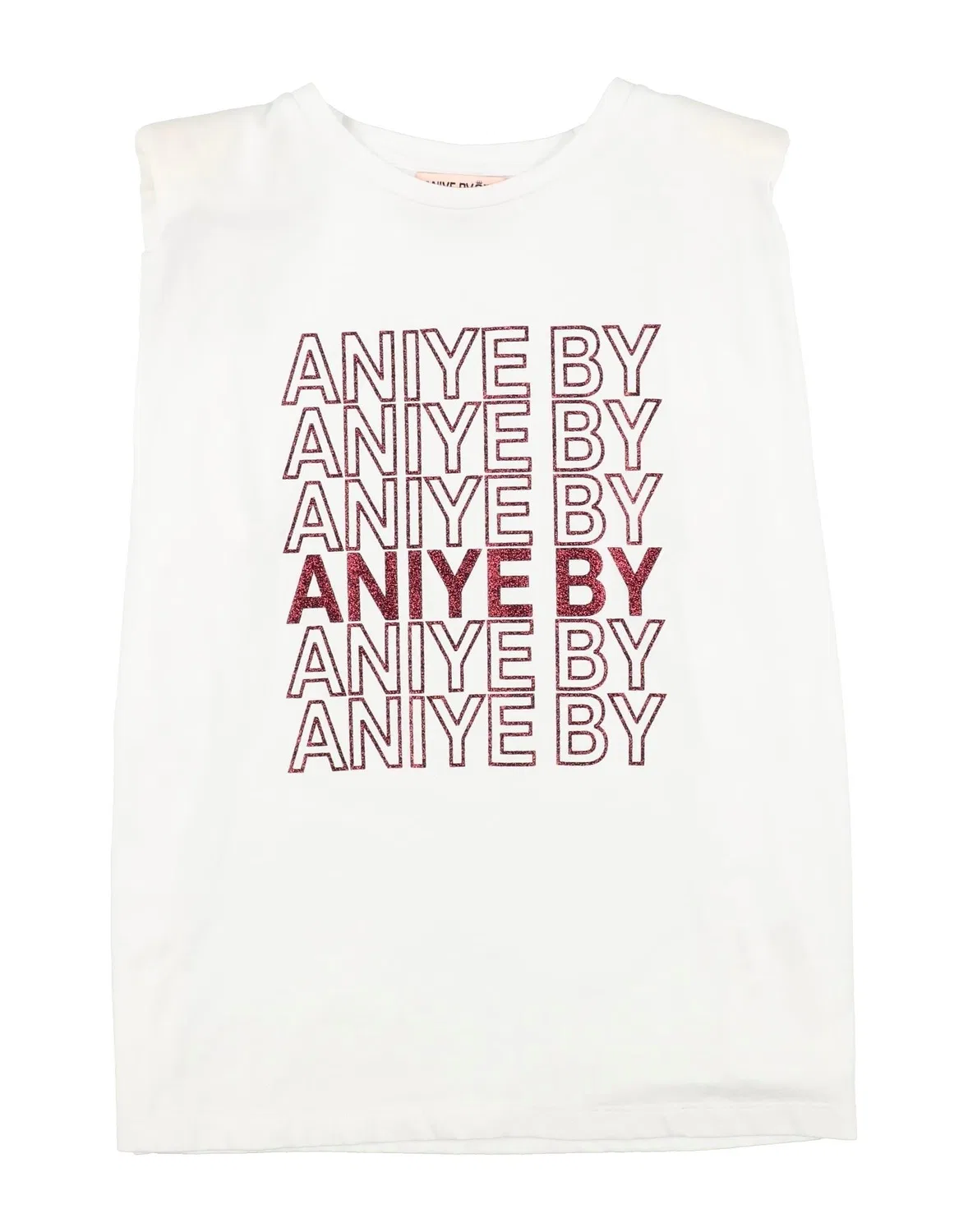 Детская футболка для девочек с принтом Aniye By, белый