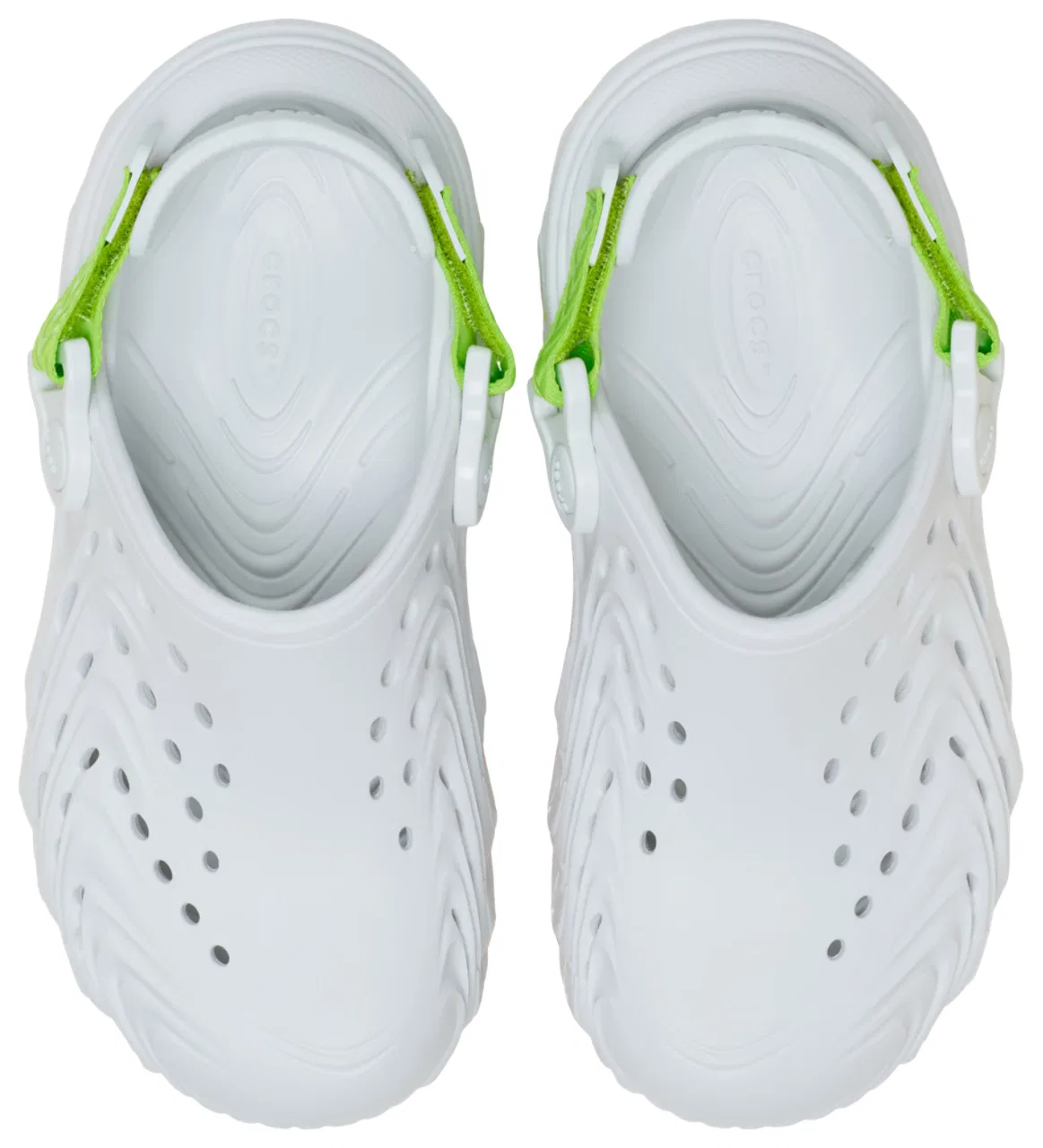 Детские сабо для мальчиков с вентиляцией Echo II, Crocs, Grey Moon Burst — фото 4