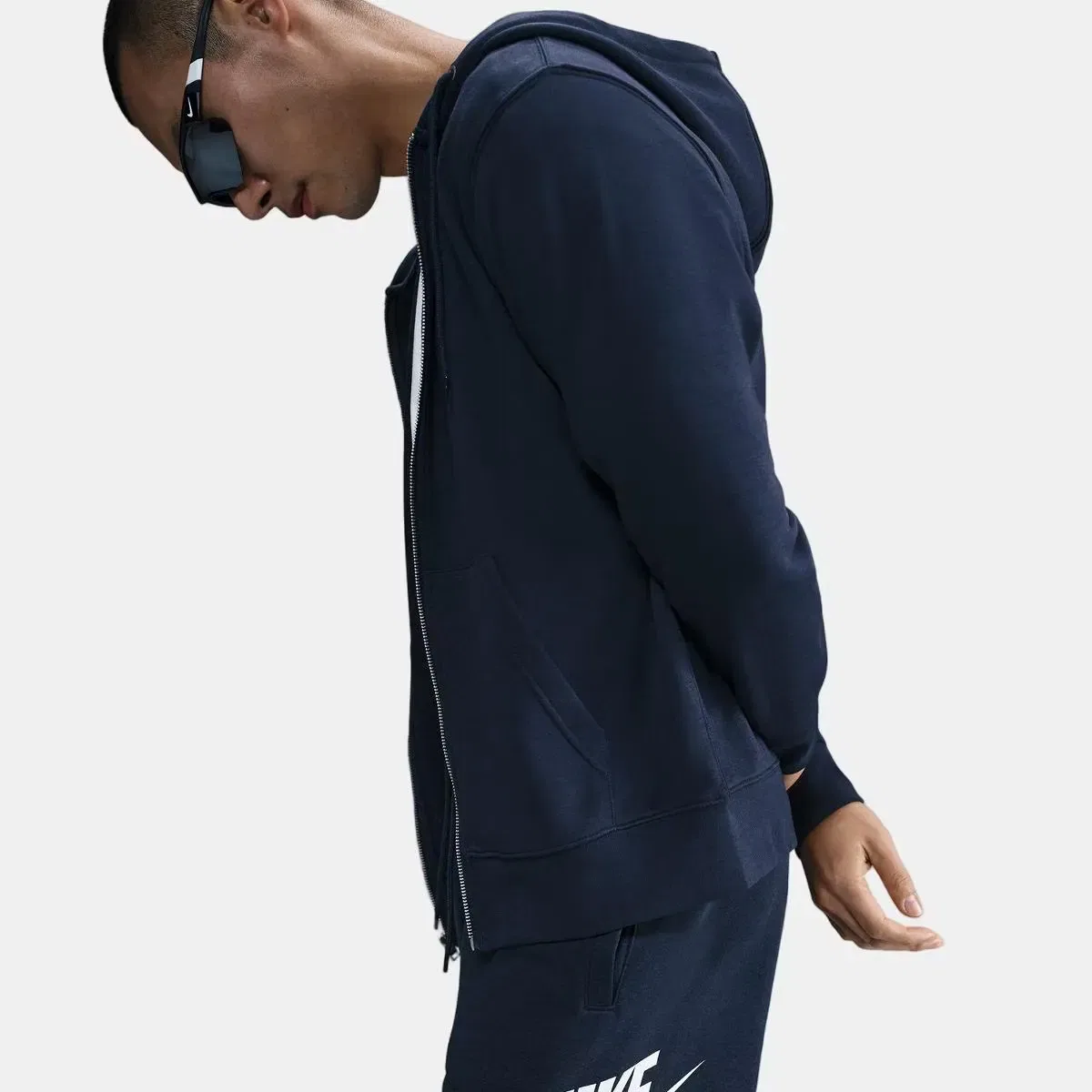 Мужские шорты из футера с принтом Club Alumni Ft Short Nike, Azul — фото 3