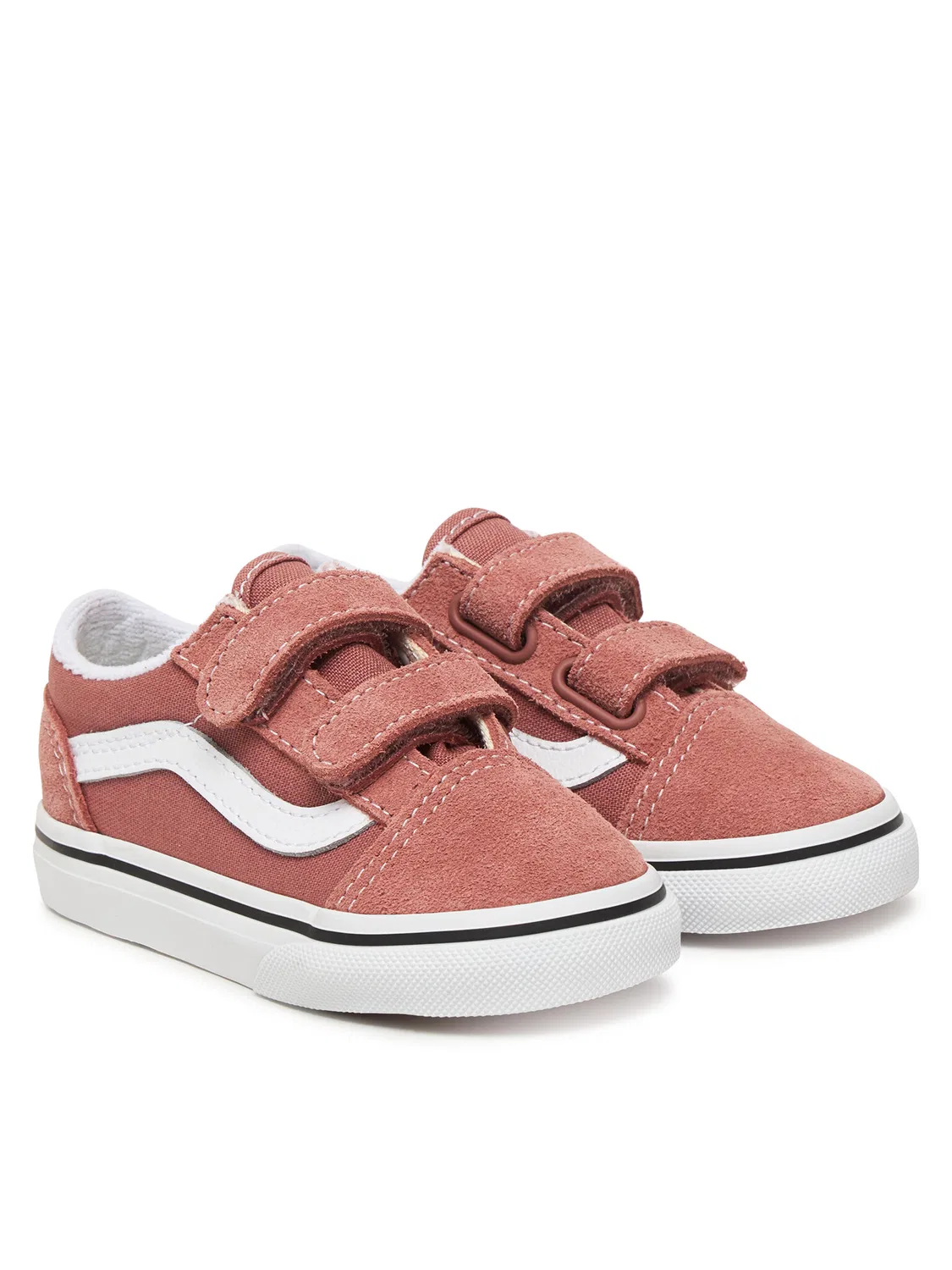 Тканевые кроссовки для девочки Old Skool Vans, розовый — фото 2