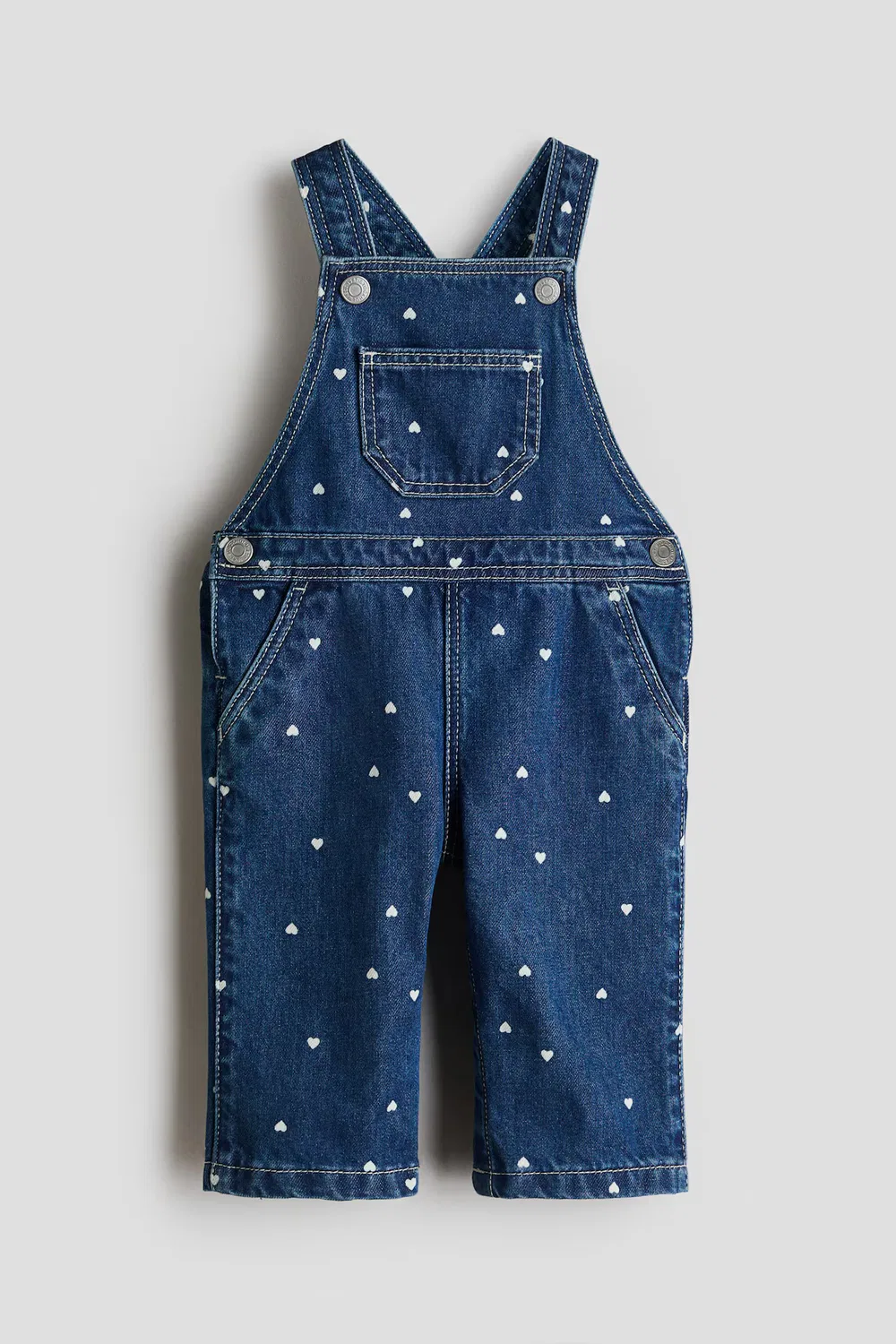 Комбинезоны с принтом H&M, Dunkelblau/Herzen