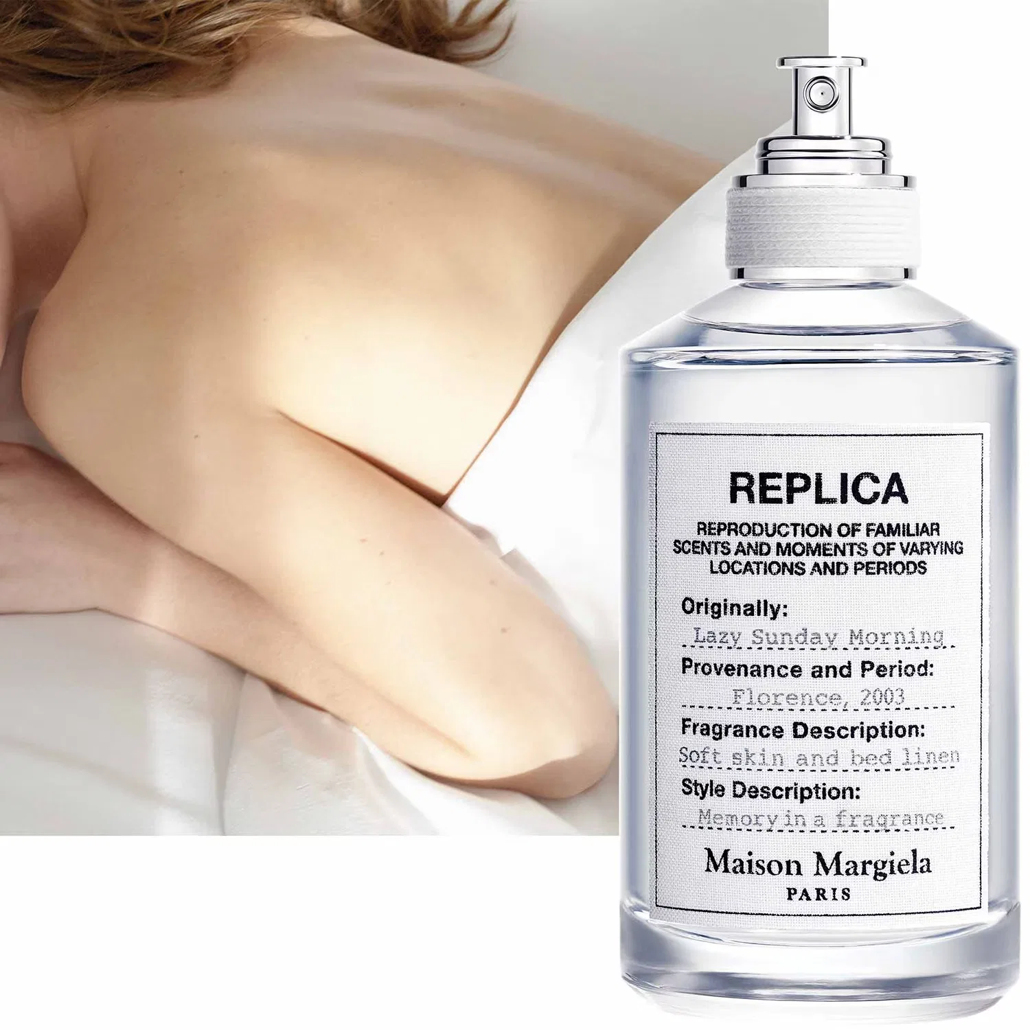 Туалетная вода 10 мл с ароматом белого мускуса и ландыша Replica Lazy Sunday Morning, MAISON MARGIELA — фото 3