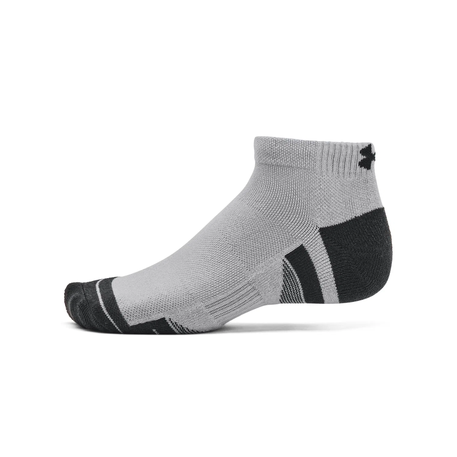 Детские носки-лонгсливы с технологией HeatGear Under Armour Performance Tech Low, Цвет Grau / Weiss — фото 4