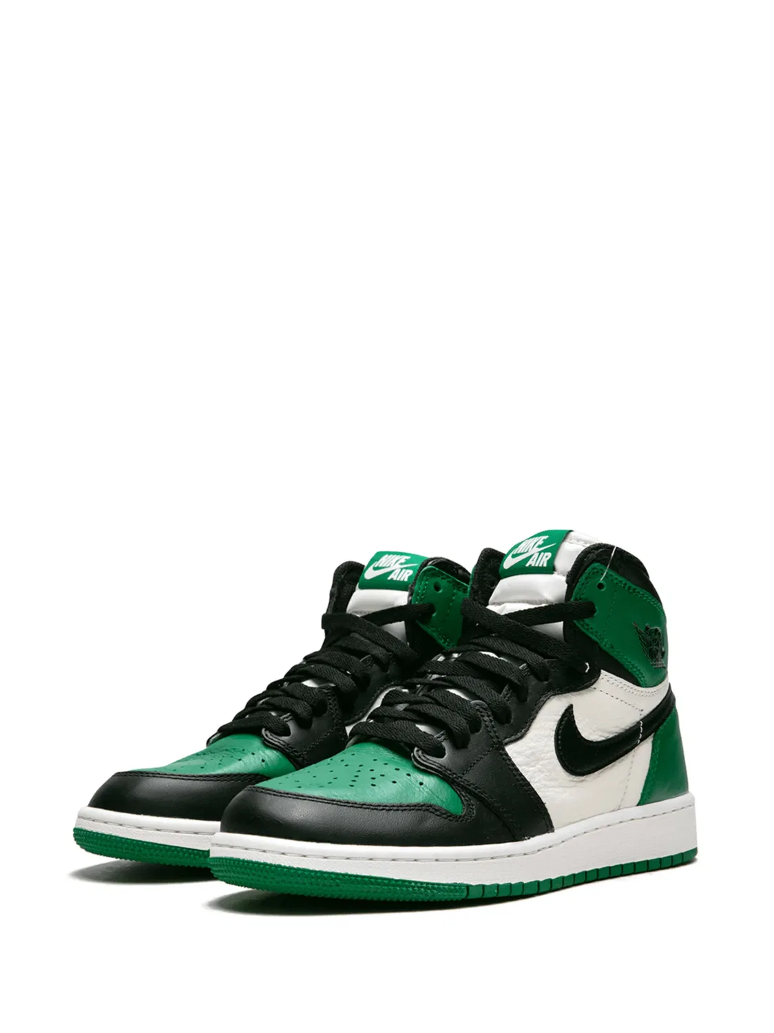 Кроссовки Air Jordan 1 Retro High, зеленый — фото 2