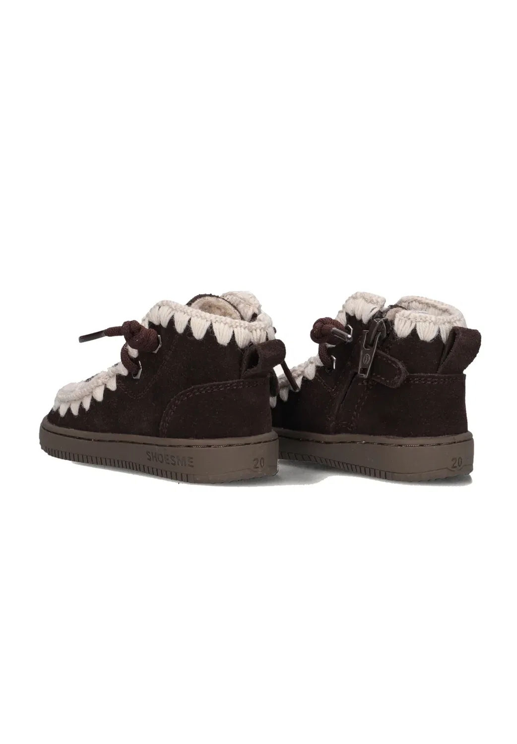 Кроссовки Meisjes hoge bn26w030. - детская обувь Shoesme, Dark Brown — фото 4
