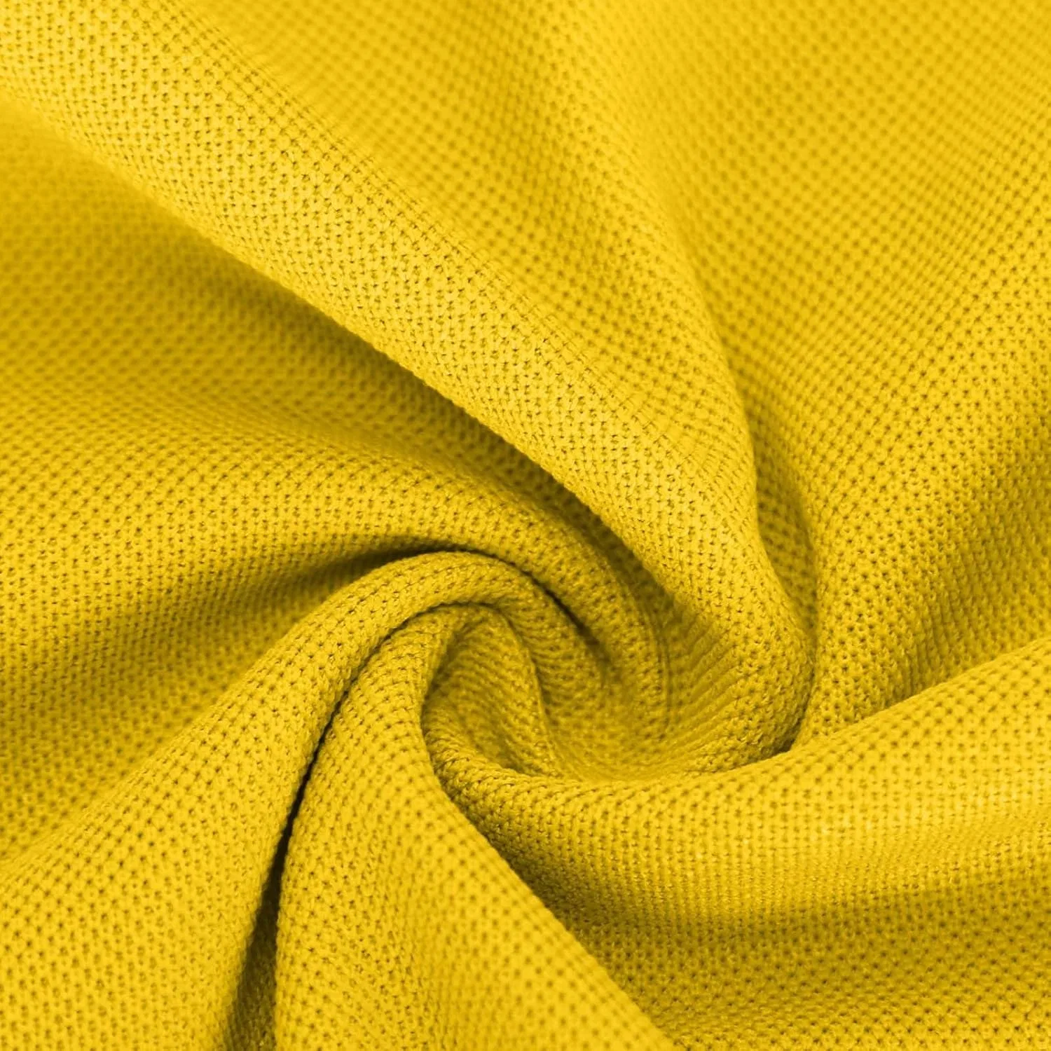Мужская классическая рубашка на пуговицах с коротким рукавом, Yellow-1 — фото 3