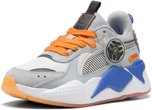 Детские кроссовки для мальчиков на шнуровке Rocket League Rs PUMA, Grey — фото 2