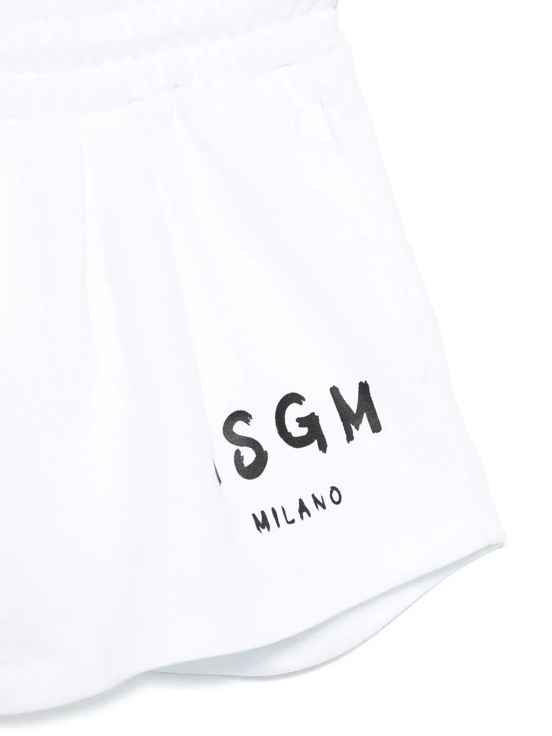 MSGM Белые шорты из 100% хлопка — фото 3