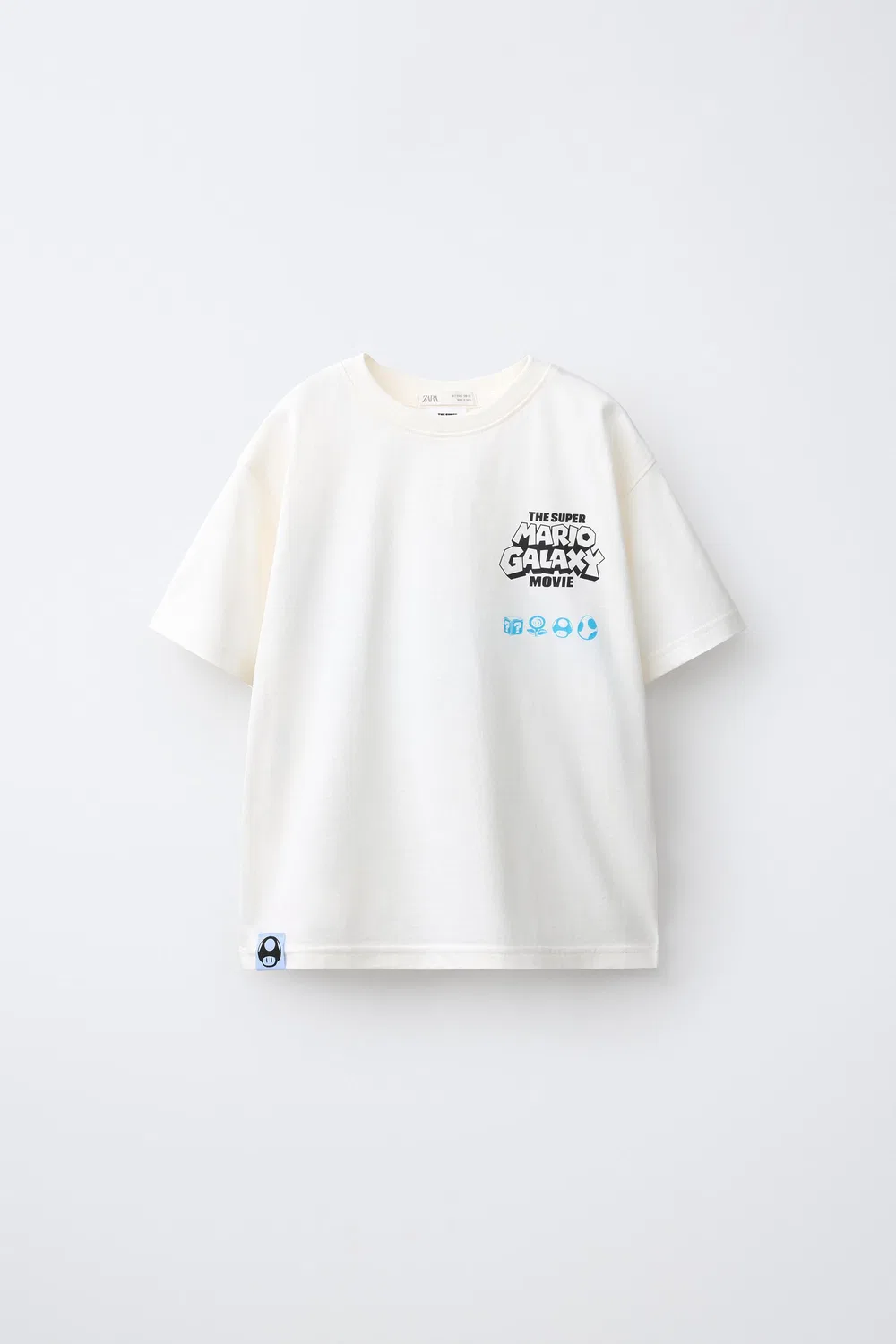 Пижама с принтом "Марио Брос." и Nintendo. 6-14 лет. ZARA, Blue/White — фото 2