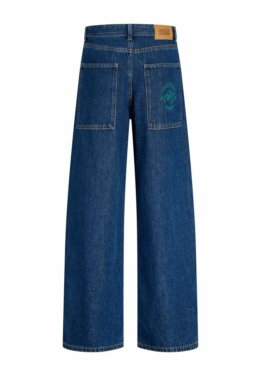 Jjidave jjjax akm 165 jnr - джинсы свободного кроя Jack & Jones Junior, Blue Denim — фото 2