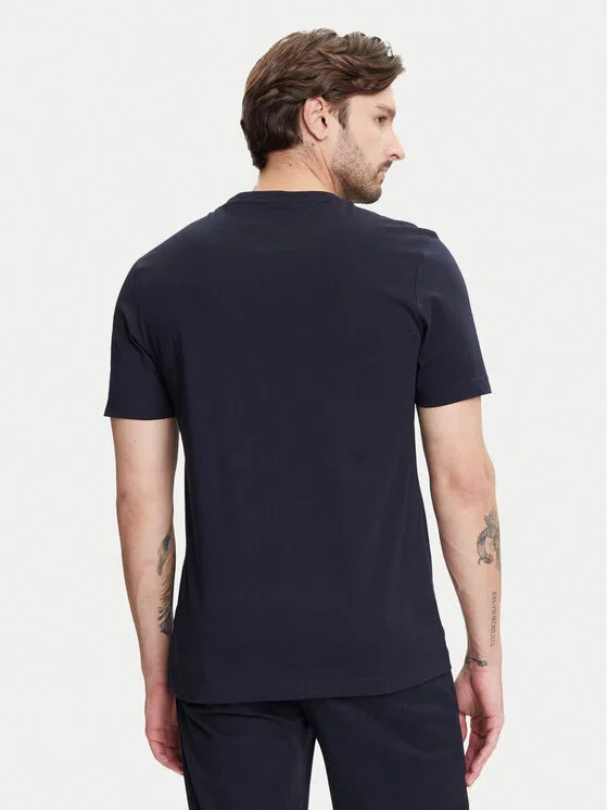 Футболка regular fit Brand Love Tommy Hilfiger, темно-синий — фото 3
