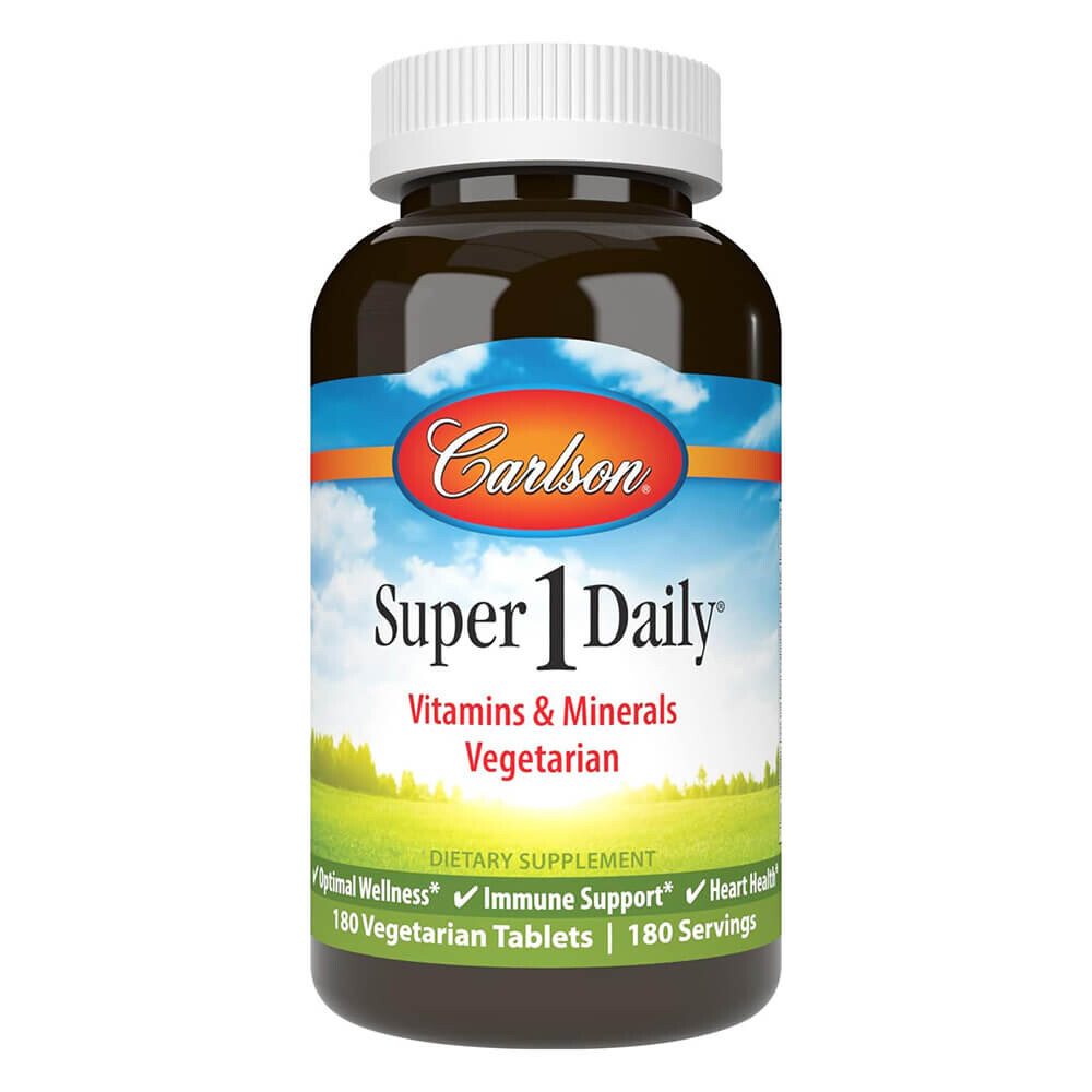 

Мультивитамины для взрослых Carlson - Super 1 Daily, (180 таблеток)