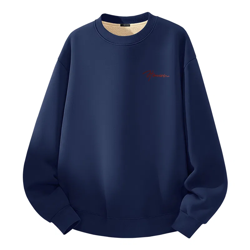 Детский пуловер с начесом Tonlion, Цвет: Heather Navy