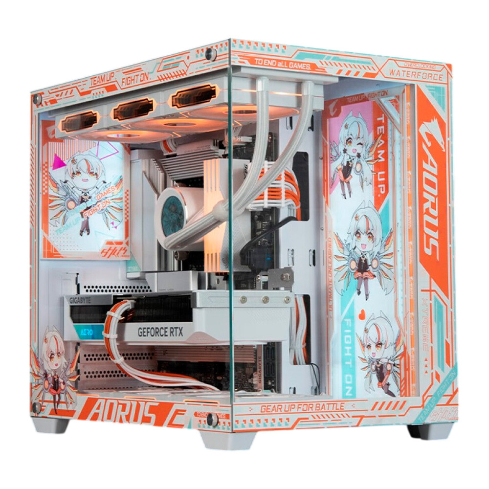 

Системный блок Gigabyte, 32 ГБ/1 ТБ, Core i7-14700KF, RTX 4080 Super, Z20 Case, белый