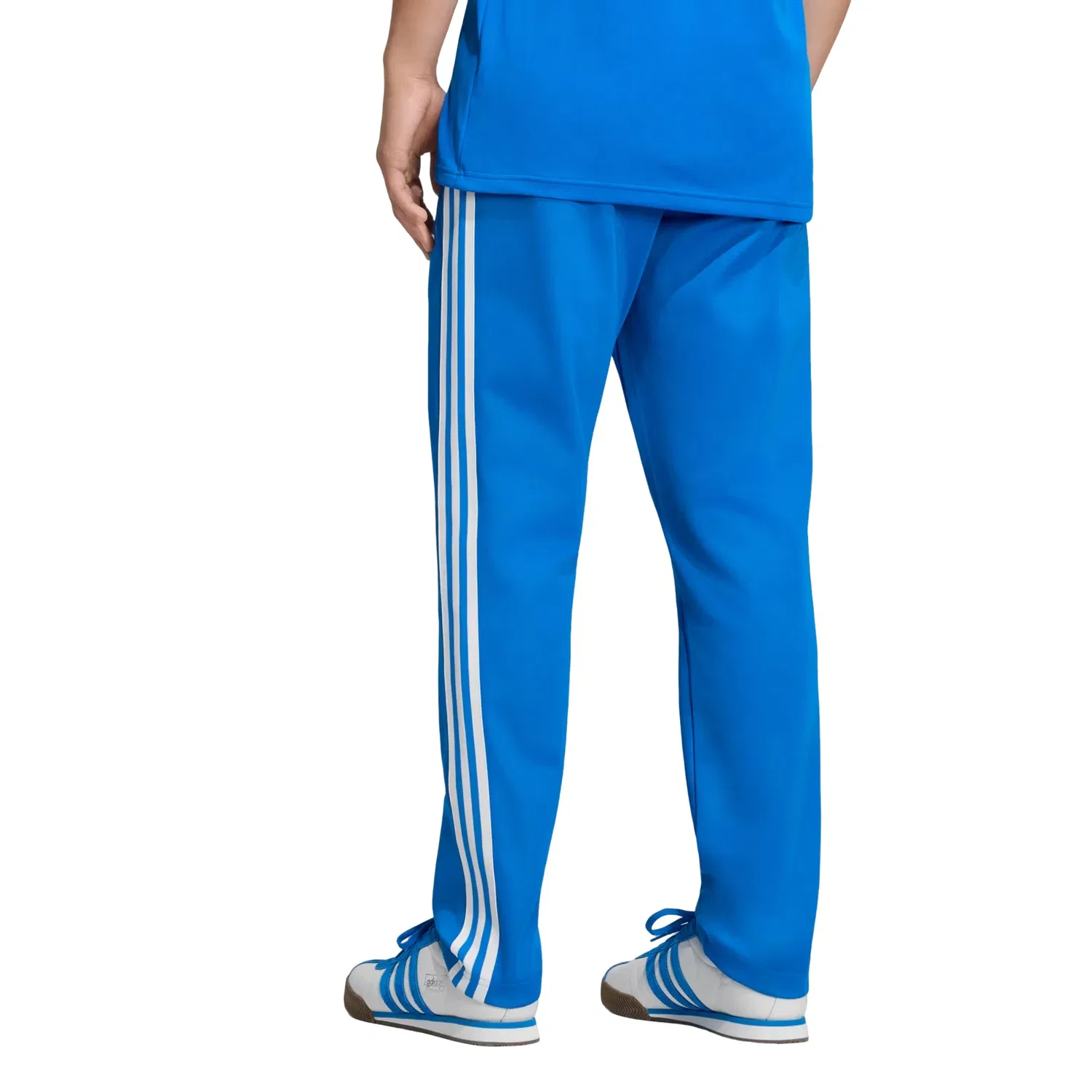 Мужские спортивные штаны с принтом Adidas x Mercedes AMG Petronas Formula 1 Team Blue Wonder Track Pant, синий — фото 3