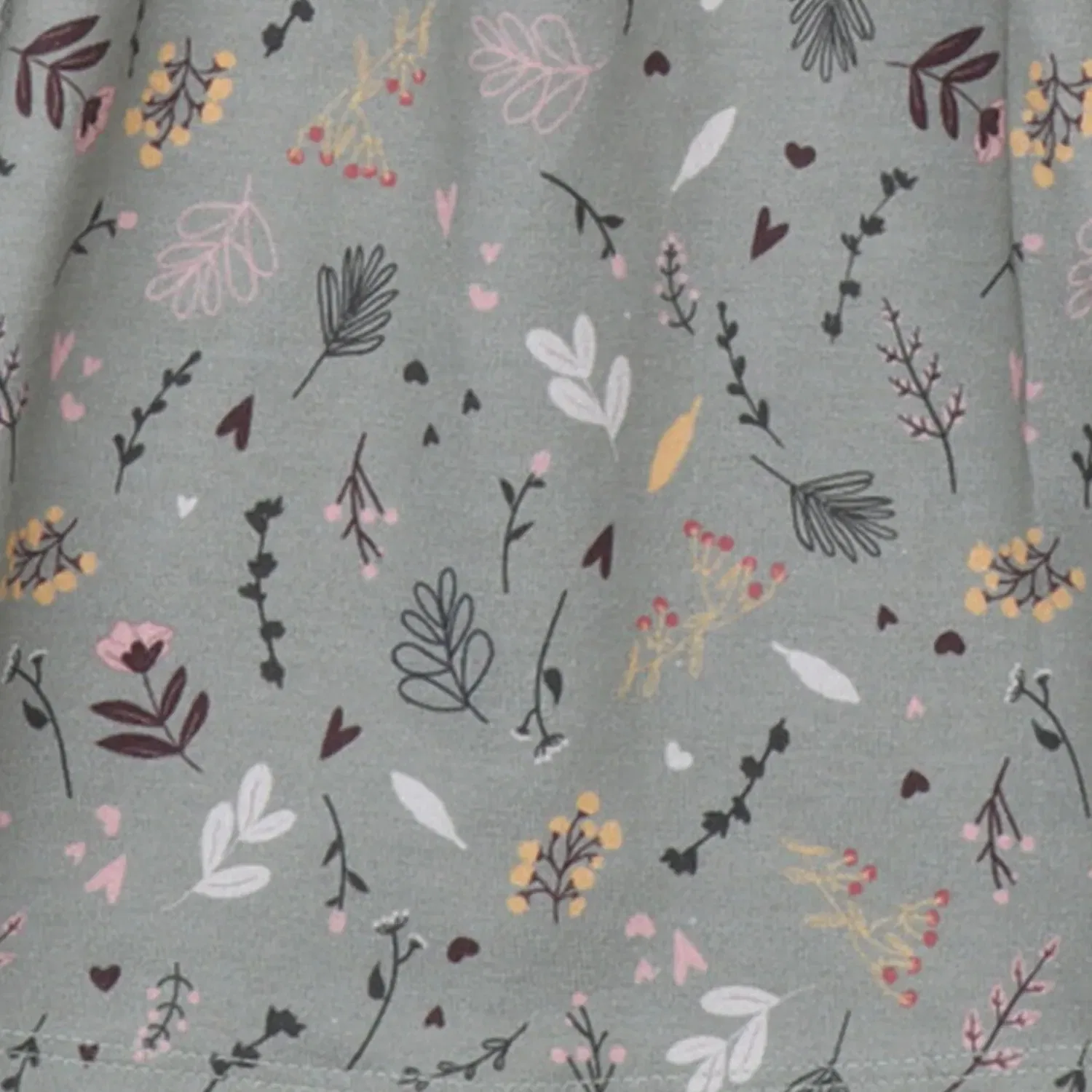 Боди-комбинезон с оборками Tiny Flowers Walkiddy, цветочный — фото 3