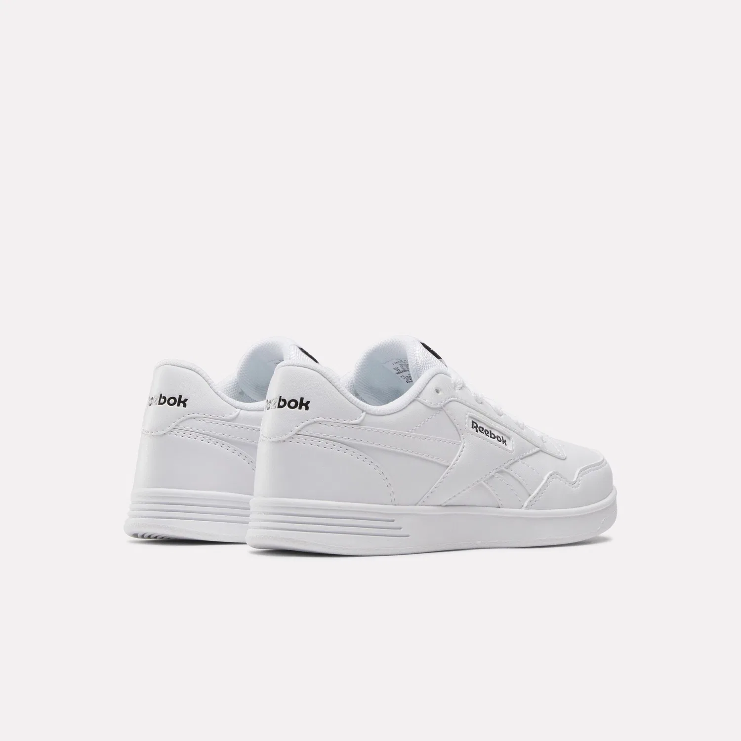 Детские кроссовки на шнуровке Reebok Classic, White — фото 4