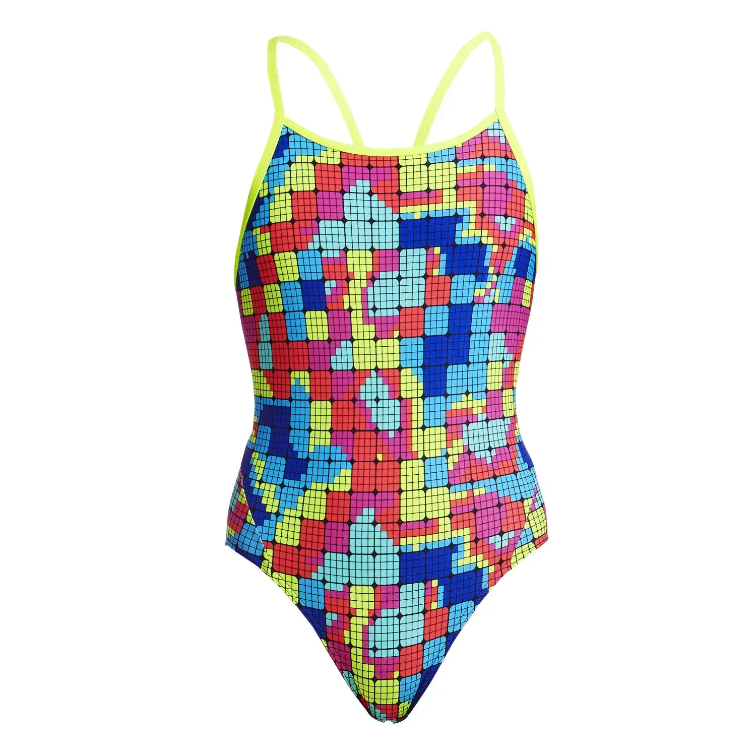 Купальник с принтом Heat Map Funkita, разноцветный