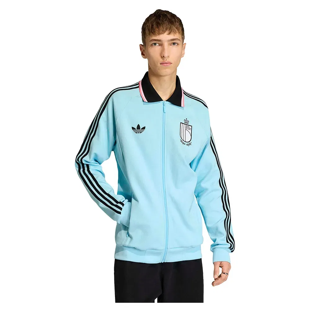 Мужской свитшот на молнии Belgium Away Originals Adidas, Blue